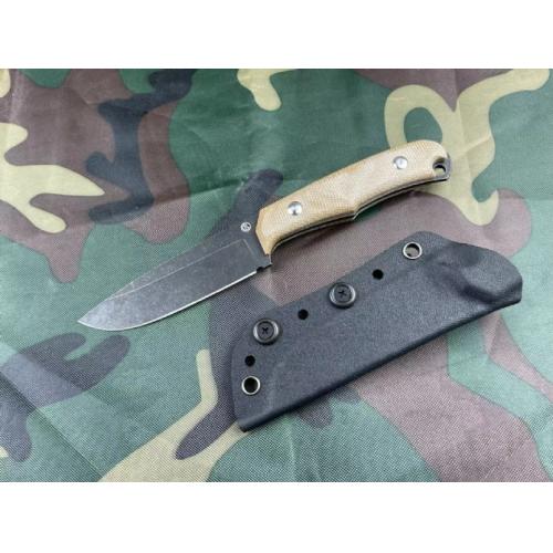 Chris Reeve Backpacker Fixed Blade Knife: Precision, durability, and adventure-ready design.