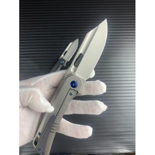Introducing the New M390 Titanium High-End Folding Knife
