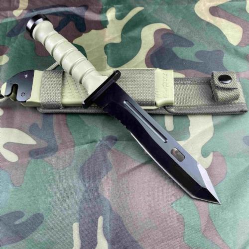 FOX Italian Military Knife in Green
