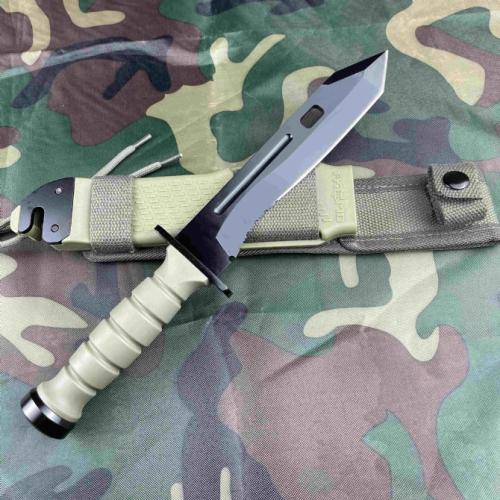 FOX Italian Military Knife in Green