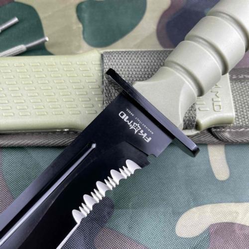 FOX Italian Military Knife in Green