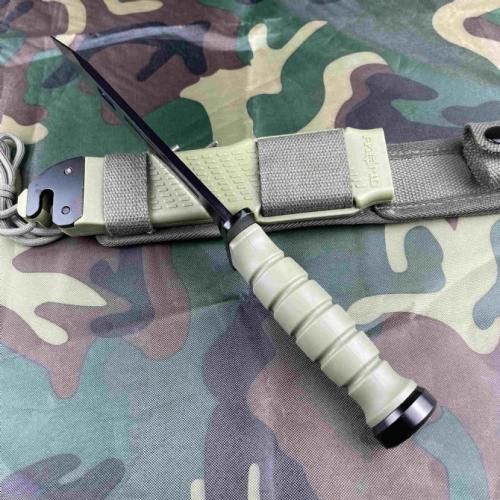 FOX Italian Military Knife in Green