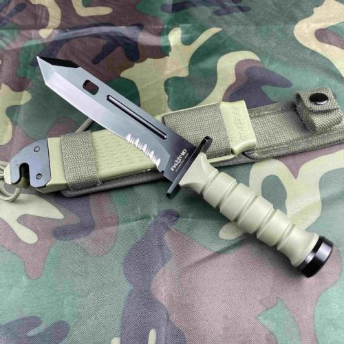 FOX Italian Military Knife in Green