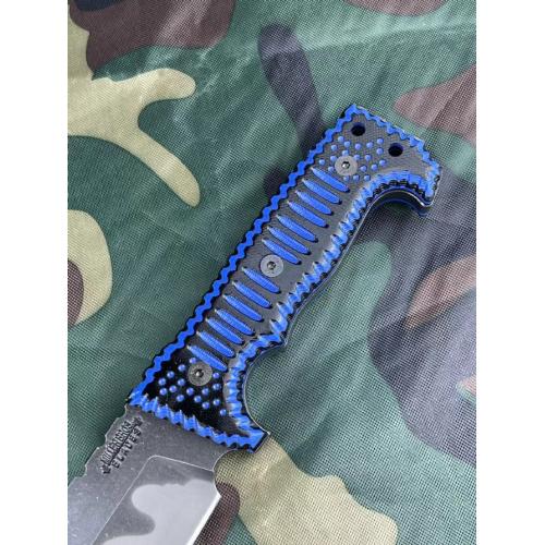 Miller Bros. Blades M8 Knife with Blue Handle