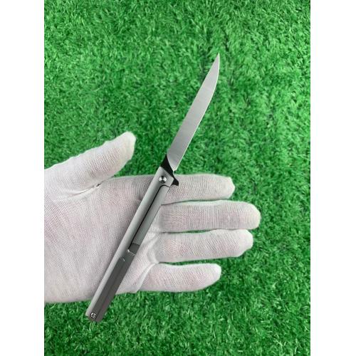 Mini Titanium Folding Knife: Compact, Durable, Essential.