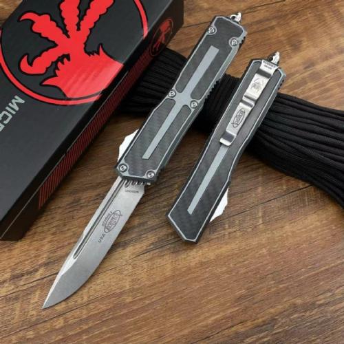 Introducing the Microtech Navy Scarab III: a perfect blend of precision engineering and robust design. Crafted for those