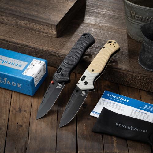 Introducing the 2024 Benchmade 593BK Tactical Folding Knife.