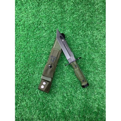 US Navy SEALs Tactical Bayonet (Green Square Tip)