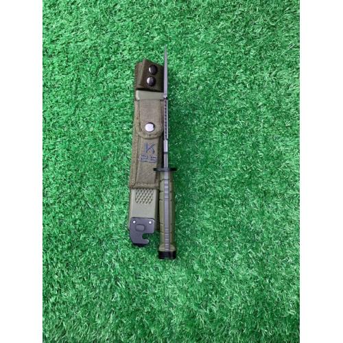 US Navy SEALs Tactical Bayonet (Green Square Tip)