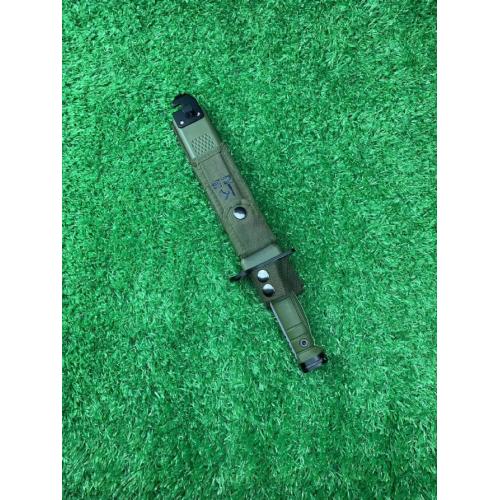 US Navy SEALs Tactical Bayonet (Green Square Tip)