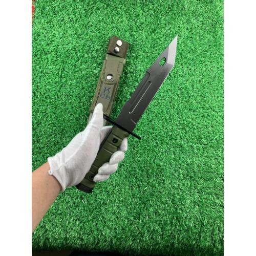 US Navy SEALs Tactical Bayonet (Green Square Tip)