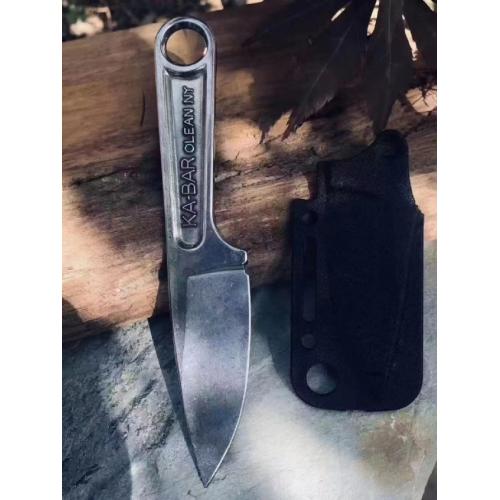 Kabar 1119 Nostalgia Wrench Blade with Forged Style K Sheath