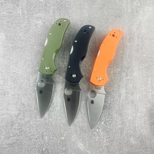 Spyderco C41 Back Lock Folding Knife (Available in Three Styles)