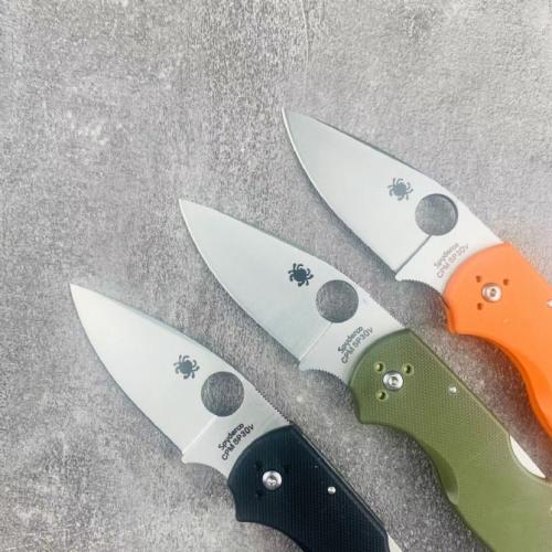 Spyderco C41 Back Lock Folding Knife (Available in Three Styles)