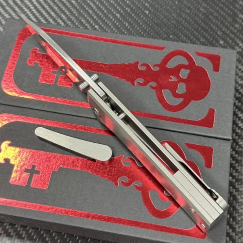 Chaves Knives Scapegoat Titanium Folding Knife