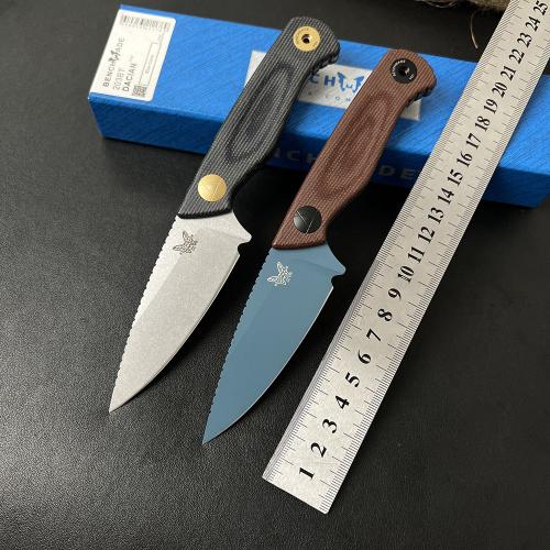 Introducing the 2024 Benchmade Dacian 203BT Tactical Fixed Blade Knife.