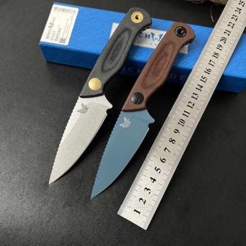 Introducing the 2024 Benchmade Dacian 203BT Tactical Fixed Blade Knife.