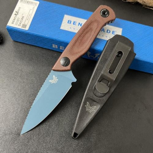 Introducing the 2024 Benchmade Dacian 203BT Tactical Fixed Blade Knife.