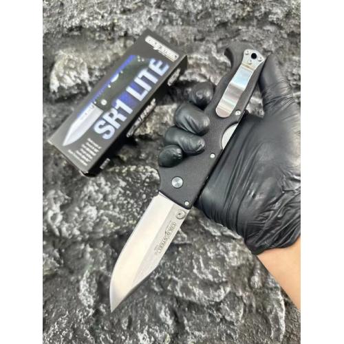 Cold Steel SR1 LITE Lockback Folding Knife - Black