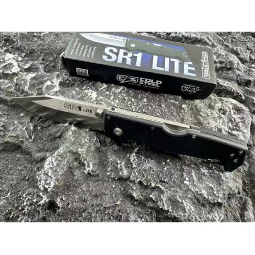 Cold Steel SR1 LITE Lockback Folding Knife - Black