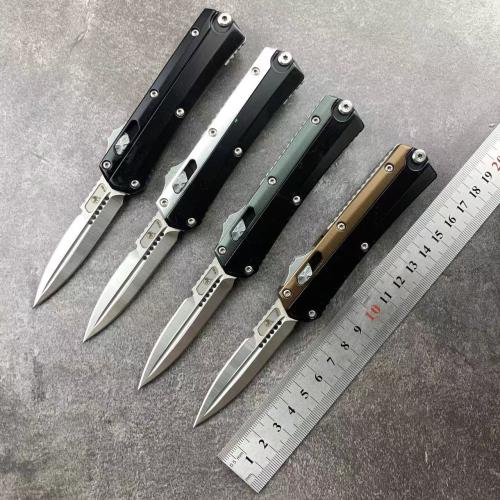 Microtech Mini Troodon OTF Knife (Zinc-Aluminum Handle) - Available in 4 Styles