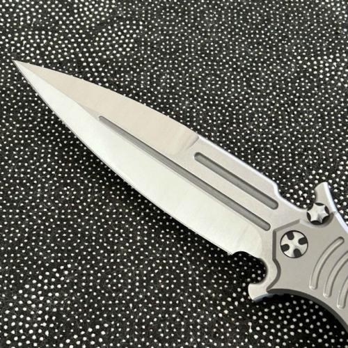 DDR Assisted Opening Folding Knife with Zirconium Inlays