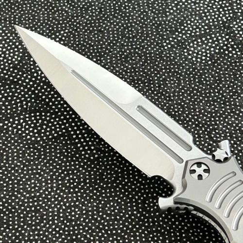 DDR Sword Assisted Opening Folding Knife with Carbon Fiber Inlay