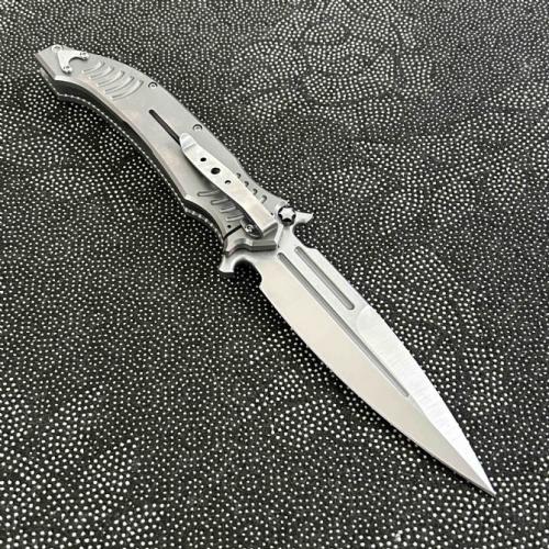 DDR Sword Assisted Opening Folding Knife with Carbon Fiber Inlay