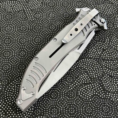 DDR Sword Assisted Opening Folding Knife with Carbon Fiber Inlay