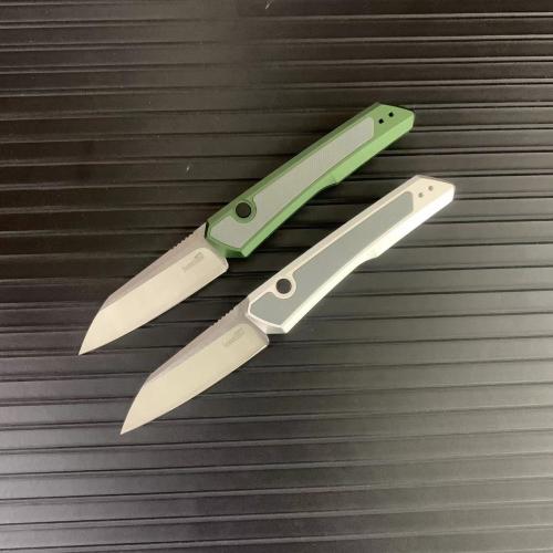 Introducing the new Kaxiu 7050 Side-Opening Knife, featuring sleek G10 inlays.