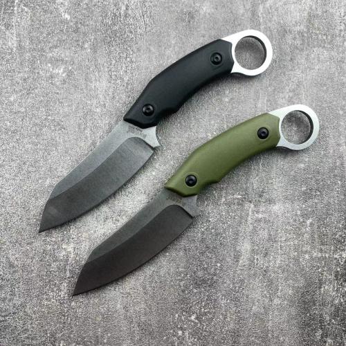 Italian Lion Steel H2 Tactical Fixed Blade with Enhanced K Sheath