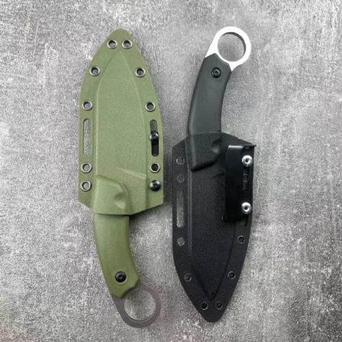 Italian Lion Steel H2 Tactical Fixed Blade with Enhanced K Sheath