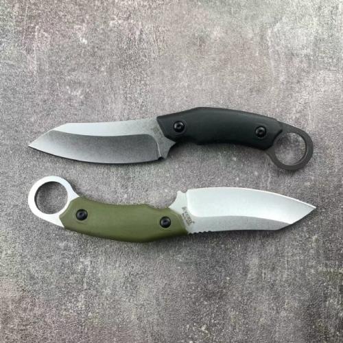 Italian Lion Steel H2 Tactical Fixed Blade with Enhanced K Sheath