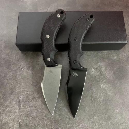Introducing the Bastinelli Knives Little Rascal: a fixed blade masterpiece featuring a premium M390 ...