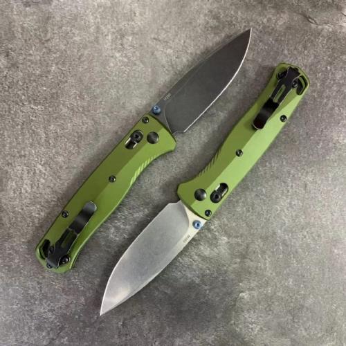 Butterfly 535BK-07 Folding Knife with Aluminum Handle and Axis Lock