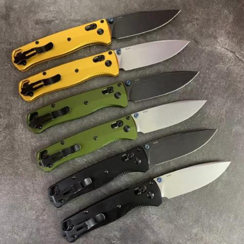 Butterfly 535BK-07 Folding Knife with Aluminum Handle and Axis Lock
