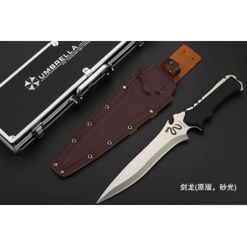 Biohazard Jianlong Knife (Satin Finish) - Available in Two Styles