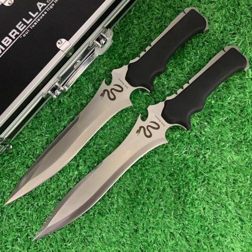 Biohazard Jianlong Knife (Satin Finish) - Available in Two Styles