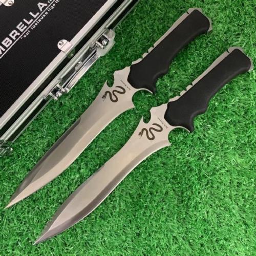 Biohazard Jianlong Knife (Satin Finish) - Available in Two Styles
