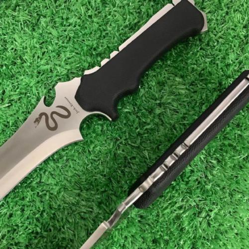 Biohazard Jianlong Knife (Satin Finish) - Available in Two Styles