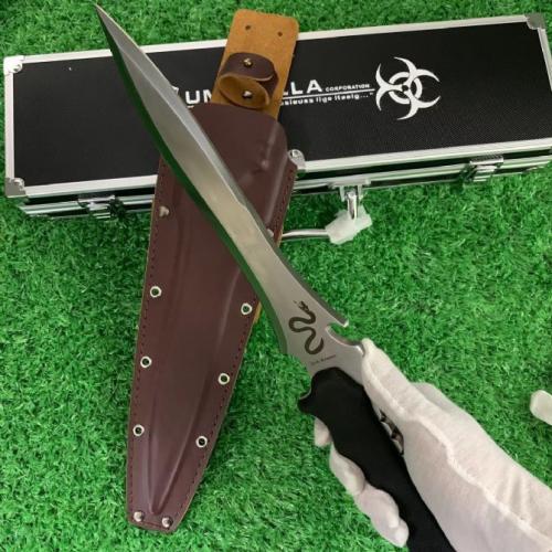 Biohazard Jianlong Knife (Satin Finish) - Available in Two Styles