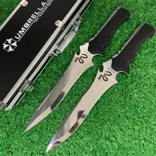 Biohazard Jianlong Mirror Finish Knife - Available in Two Styles