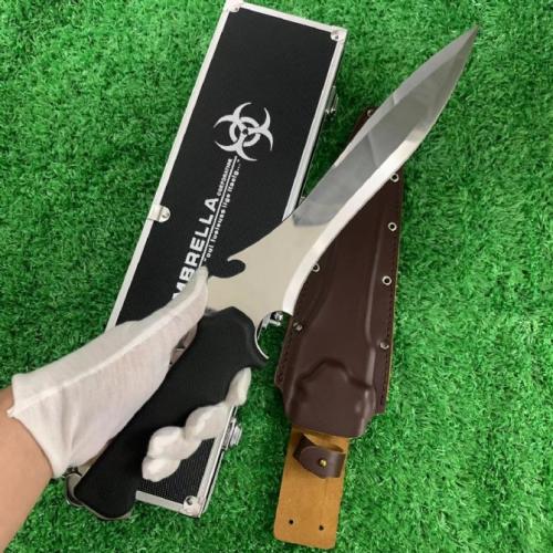 Biohazard Jianlong Mirror Finish Knife - Available in Two Styles