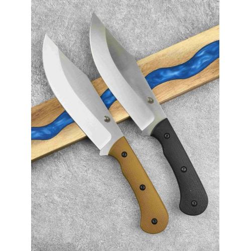 Introducing the 2025 Wood Butcher Bowie Knife by BearForest.