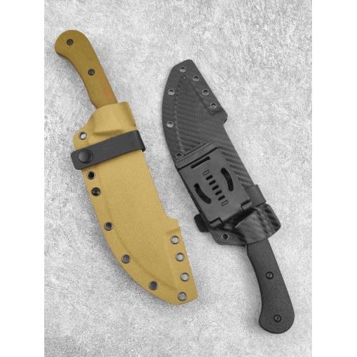Introducing the 2025 Wood Butcher Bowie Knife by BearForest.