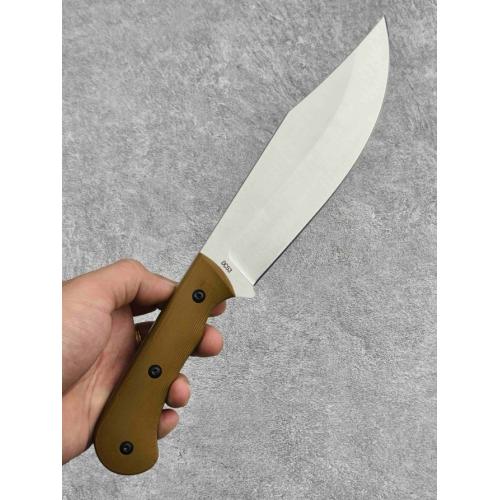 Introducing the 2025 Wood Butcher Bowie Knife by BearForest.