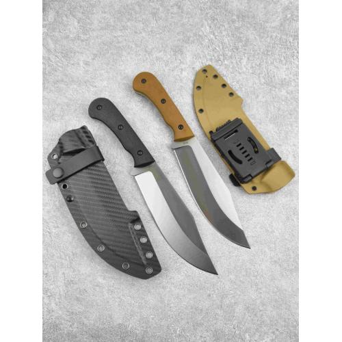 Introducing the 2025 Wood Butcher Bowie Knife by BearForest.