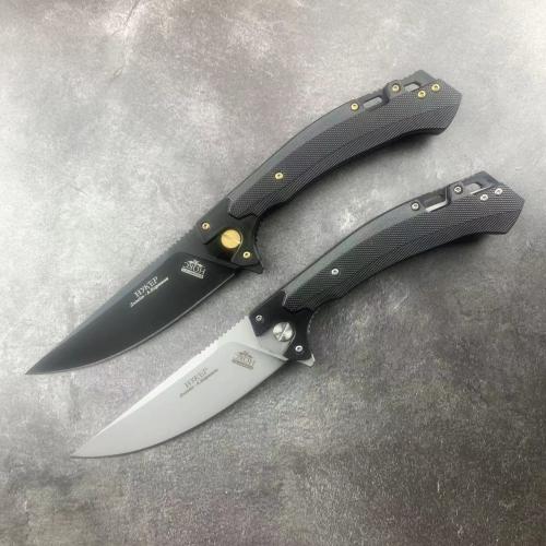 HOKC Russian Folding Knife with Fiberglass Handle