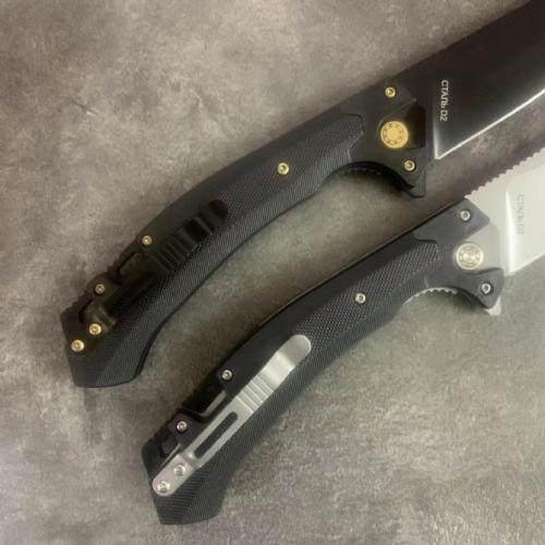 HOKC Russian Folding Knife with Fiberglass Handle