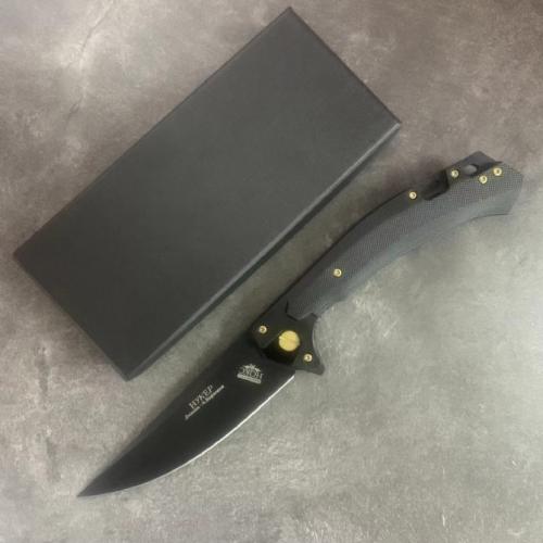 HOKC Russian Folding Knife with Fiberglass Handle